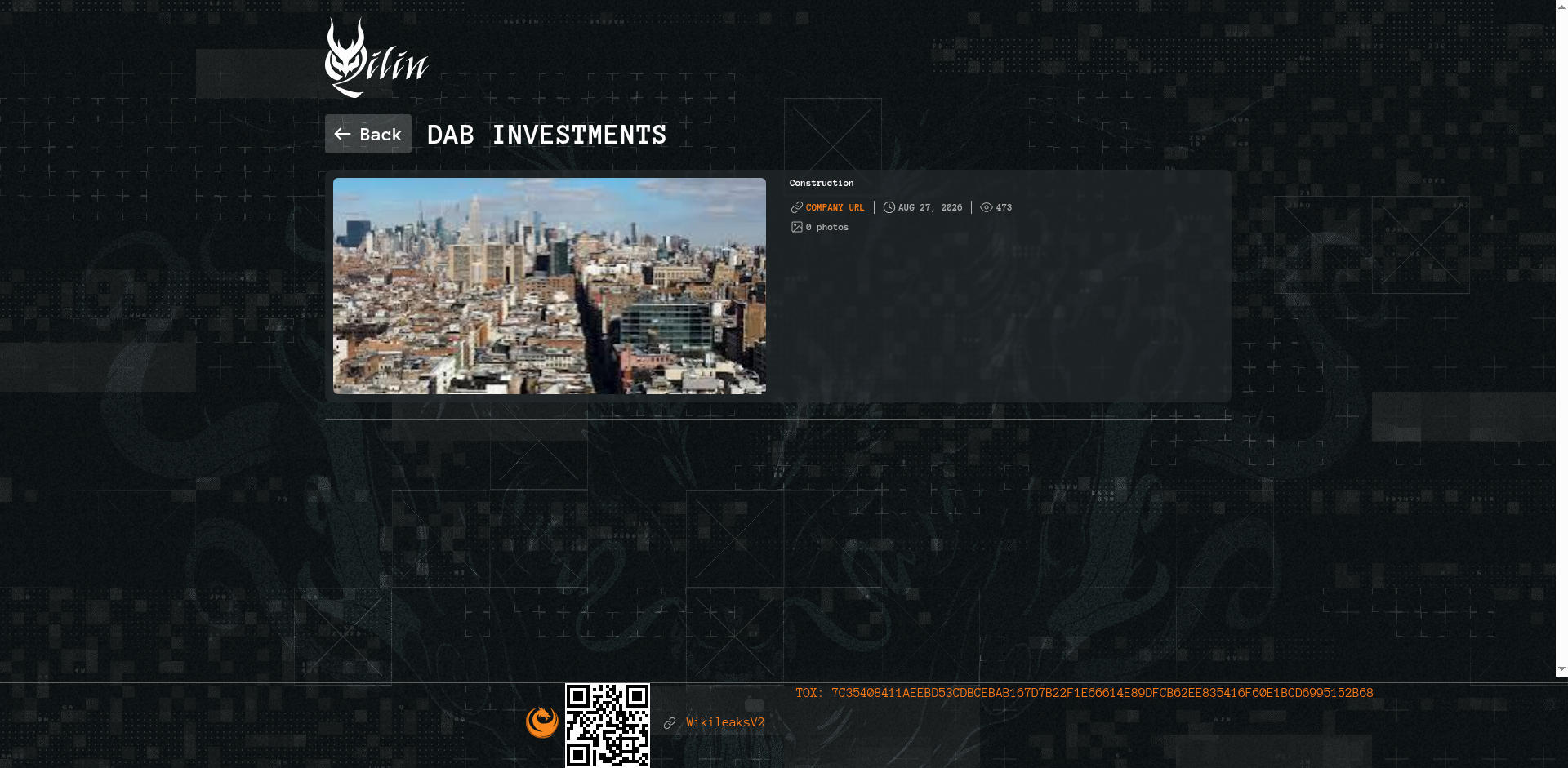 Screenshot del ataque