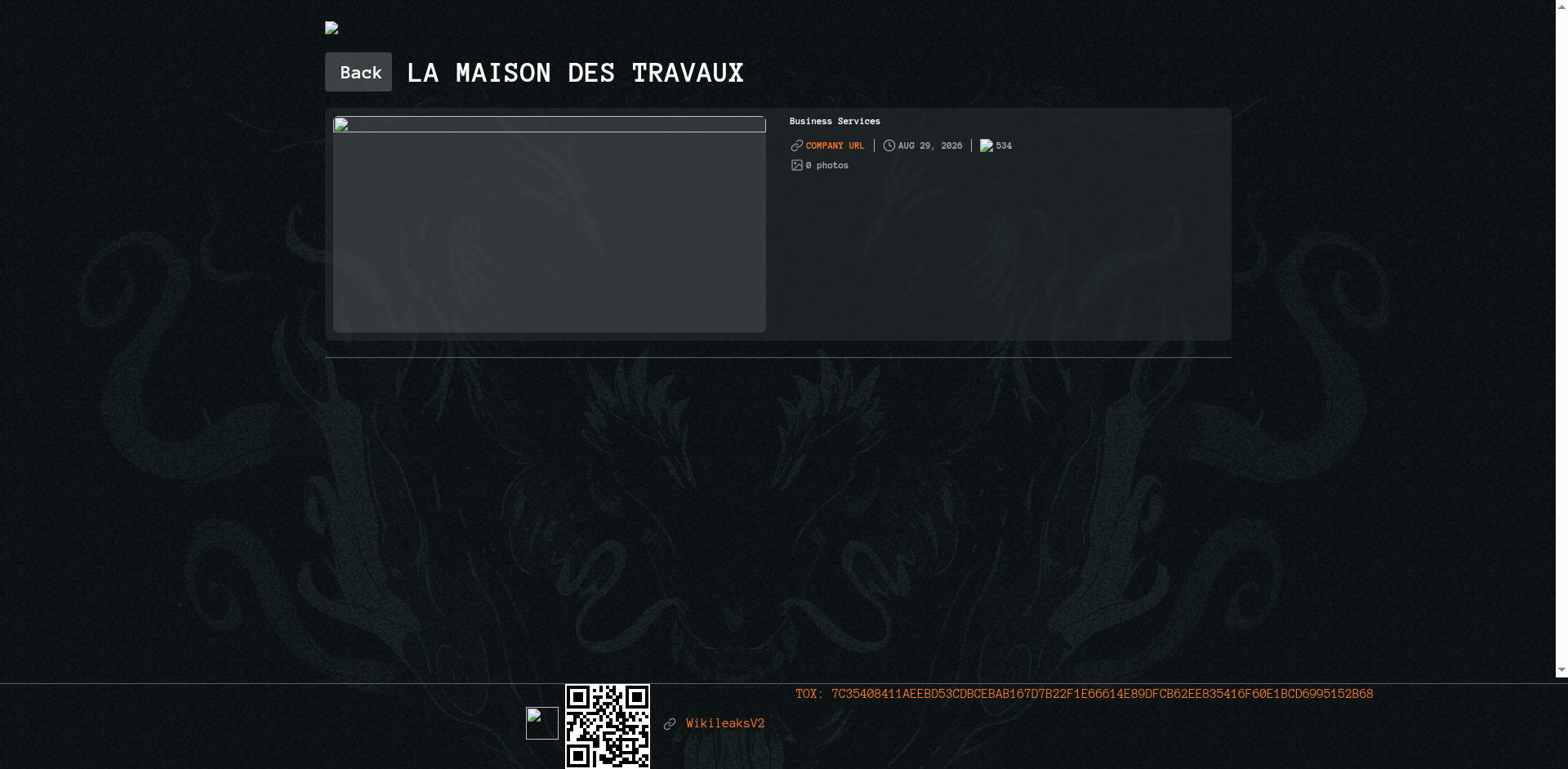 Screenshot del ataque