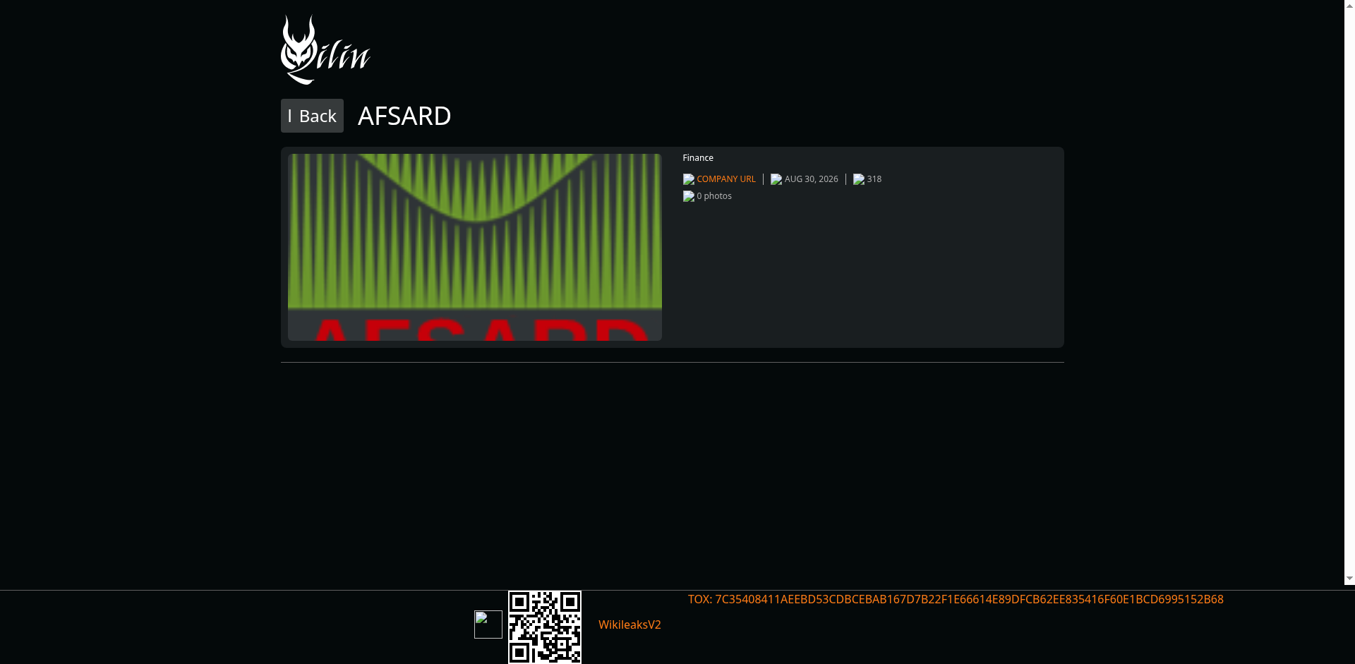 Screenshot del ataque